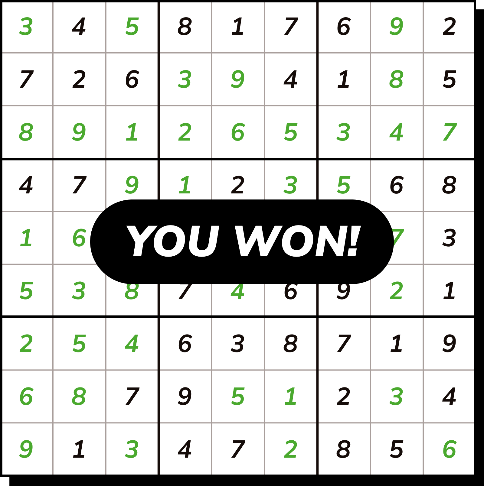 Beginnen Sie mit Zeilen, Spalten oder Unterrastern